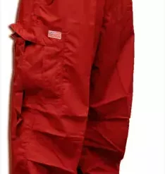 Bewild Unisex Basic UFO Pants (Red)