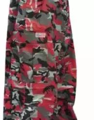 Bewild Unisex Basic UFO Pants (Red Camo) Basic Unisex UFO