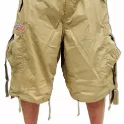 Bewild Unisex Basic UFO Pants W/ Zip Off Legs To Shorts (Khaki) Zip Off UFO