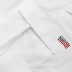 Bewild Unisex Basic UFO Pants W/ Zip Off Legs To Shorts (White) Zip Off UFO