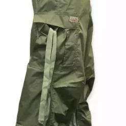 Bewild Unisex Basic UFO Pants With Expandable Bottoms (Moss/Lt Grey) Expandable Bottom UFO