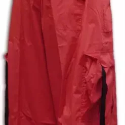 Bewild Unisex Basic UFO Pants With Expandable Bottoms (Red / Black) Expandable Bottom UFO