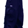 Bewild Unisex Basic UFO Pants With Thermal Lining (Navy)