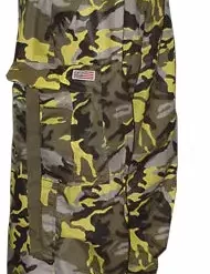 Bewild Unisex Basic UFO Pants (Yellow Camo)