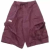 Bewild Unisex Basic UFO Shorts (Burgundy) Basic Unisex UFO Shorts 2 Bewild Unisex Basic UFO Shorts (Burgundy) Basic Unisex UFO Shorts