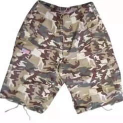 Bewild Unisex Basic UFO Shorts (Desert Camo) Basic Unisex UFO Shorts