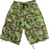 Bewild Unisex Basic UFO Shorts (Green Camo)
