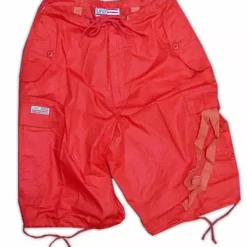 Bewild Unisex Basic UFO Shorts (Red) Basic Unisex UFO Shorts