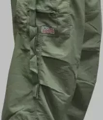 Bewild Basic Unisex UFO Unisex UFO Slim Fit Cantiene Pants (Olive)