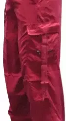 Bewild Basic Unisex UFO Unisex UFO Slim Fit Cantiene Pants (Red)