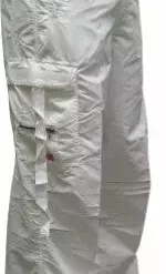 Bewild Basic Unisex UFO Unisex UFO Slim Fit Cantiene Pants (White)