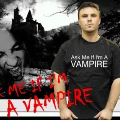 Bewild Cool Funny & Offensive Ask Me If I'm A Vampire Mens T-Shirt 21 Bewild Cool Funny & Offensive Ask Me If I'm A Vampire Mens T-Shirt