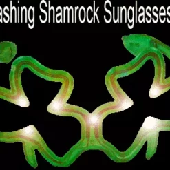 Bewild Flashing Shamrock Sunglasses 17 Bewild Flashing Shamrock Sunglasses