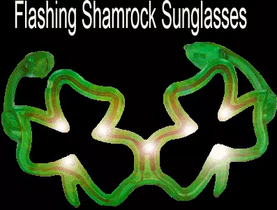 Bewild Flashing Shamrock Sunglasses 10 Bewild Flashing Shamrock Sunglasses