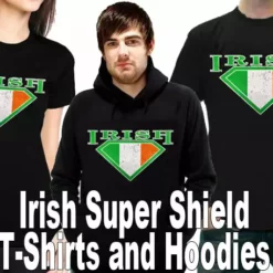 Bewild Irish Super Shield Men's T-Shirt 21 Bewild Irish Super Shield Men's T-Shirt
