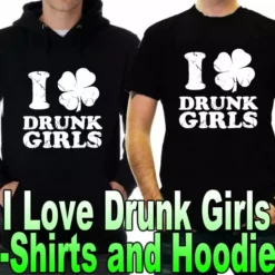 Bewild St.Patricks Day I Love Drunk Girls Men's T-Shirt 21 Bewild St.Patricks Day I Love Drunk Girls Men's T-Shirt