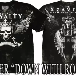Bewild Xzavier "Down With Royalty" Men's T-Shirt (Black) 21 Bewild Xzavier