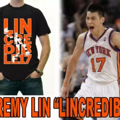 Bewild Sport Inspiration LINcredible Mens T-shirt, Lin-Credible, Jeremy Lin Sayings Basketball Player Men's Tee Shirt 25 Bewild Sport Inspiration LINcredible Mens T-shirt, Lin-Credible, Jeremy Lin Sayings Basketball Player Men's Tee Shirt