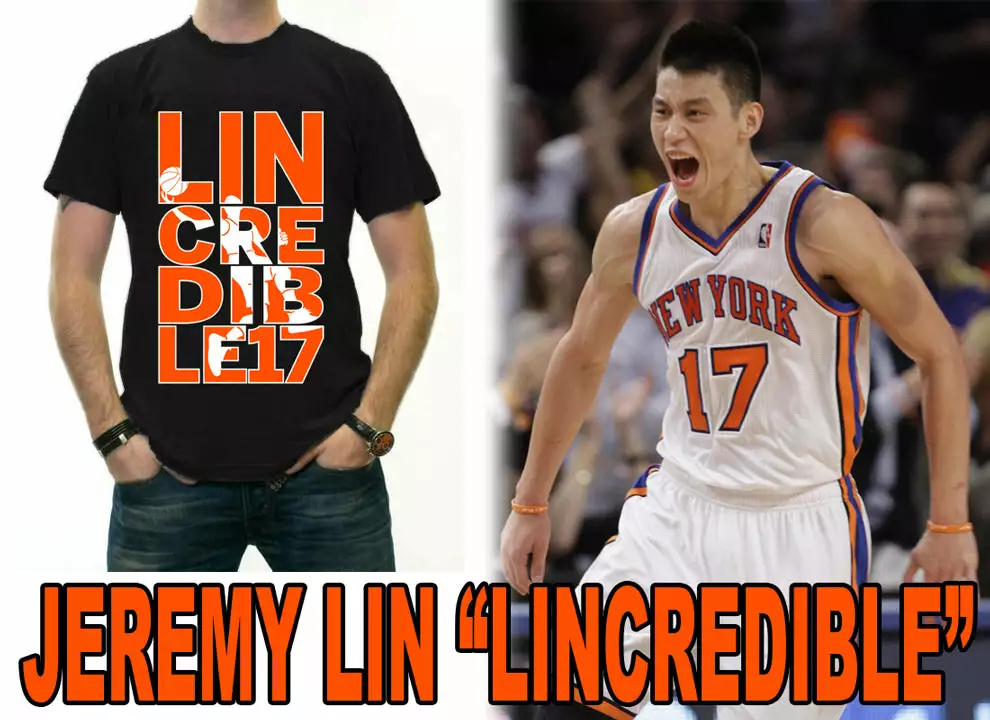 Bewild Sport Inspiration LINcredible Mens T-shirt, Lin-Credible, Jeremy Lin Sayings Basketball Player Men's Tee Shirt 14 Bewild Sport Inspiration LINcredible Mens T-shirt, Lin-Credible, Jeremy Lin Sayings Basketball Player Men's Tee Shirt