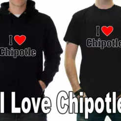 Bewild I Love Chipotle Ladies T-shirt