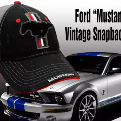 Bewild Ford "Mustang" Vintage Snapback Hat 21 Bewild Ford