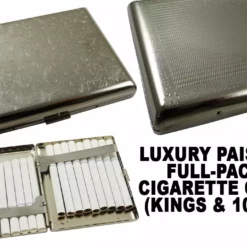 Bewild Cigarette Cases Luxury Paisley Full-Pack Cigarette Case (For Regular Size & 100's)