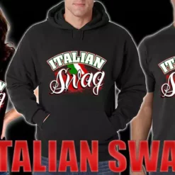 Bewild Italian Swag Adult Hoodie Nationality & Ethnic