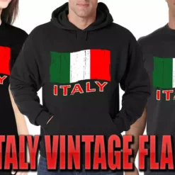 Bewild Italy Vintage Flag Adult Hoodie 21 Bewild Italy Vintage Flag Adult Hoodie