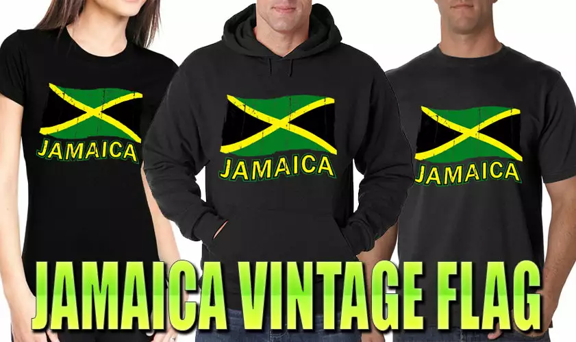 Bewild Nationality & Ethnic Jamaica Vintage Flag Adult Hoodie 12 Bewild Nationality & Ethnic Jamaica Vintage Flag Adult Hoodie