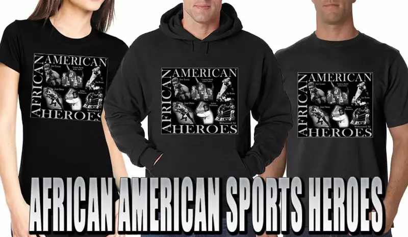 Bewild African American Sports Heroes Adult Hoodie Nationality & Ethnic 14 Bewild African American Sports Heroes Adult Hoodie Nationality & Ethnic