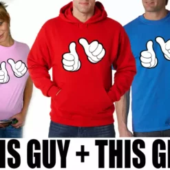 Bewild Cartoon Hands This Guy Men's T-Shirt Cool Funny & Offensive