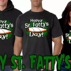 Bewild Happy St. Fatty's Day Girl's T-Shirt