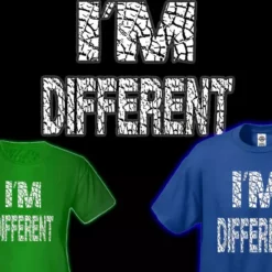 Bewild Cool Funny & Offensive I'm Different Girl's T-Shirt