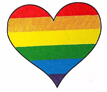 Bewild Rainbow Heart Boxer Shorts Men's Boxers 6 Bewild Rainbow Heart Boxer Shorts Men's Boxers