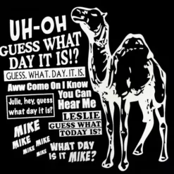Bewild Camel Hump Day Guess What Girl's T-Shirt