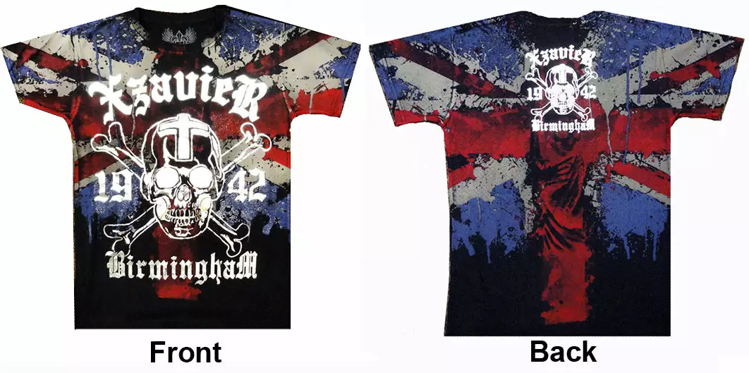 Bewild Xzavier 1942 Birmingham Men's T-Shirt (Black) 8 Bewild Xzavier 1942 Birmingham Men's T-Shirt (Black)