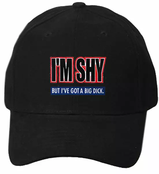 Bewild Brimmed Hats I'm Shy But I've Got A Big Di*k Baseball Hat 11 Bewild Brimmed Hats I'm Shy But I've Got A Big Di*k Baseball Hat