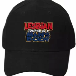 Bewild Lesbian Trapped In A Man's Body Baseball Hat Brimmed Hats