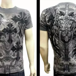 Bewild Konflic Celtic Cross T-Shirt (Charcoal Grey) 13 Bewild Konflic Celtic Cross T-Shirt (Charcoal Grey)