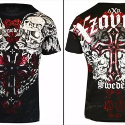 Bewild Xzavier Live Free Men's T-Shirt (Black) -X-Large 15 Bewild Xzavier Live Free Men's T-Shirt (Black) -X-Large