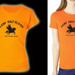 Bewild Camp Half Blood Long Island Sound Girl's T-Shirt Cool Funny & Offensive