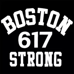 Bewild Boston 617 Strong Girl's T-Shirt Say It Loud