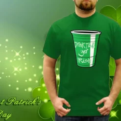 Bewild St.Patricks Day Drink Till Yer Irish Green Cup Men's T-Shirt 25 Bewild St.Patricks Day Drink Till Yer Irish Green Cup Men's T-Shirt