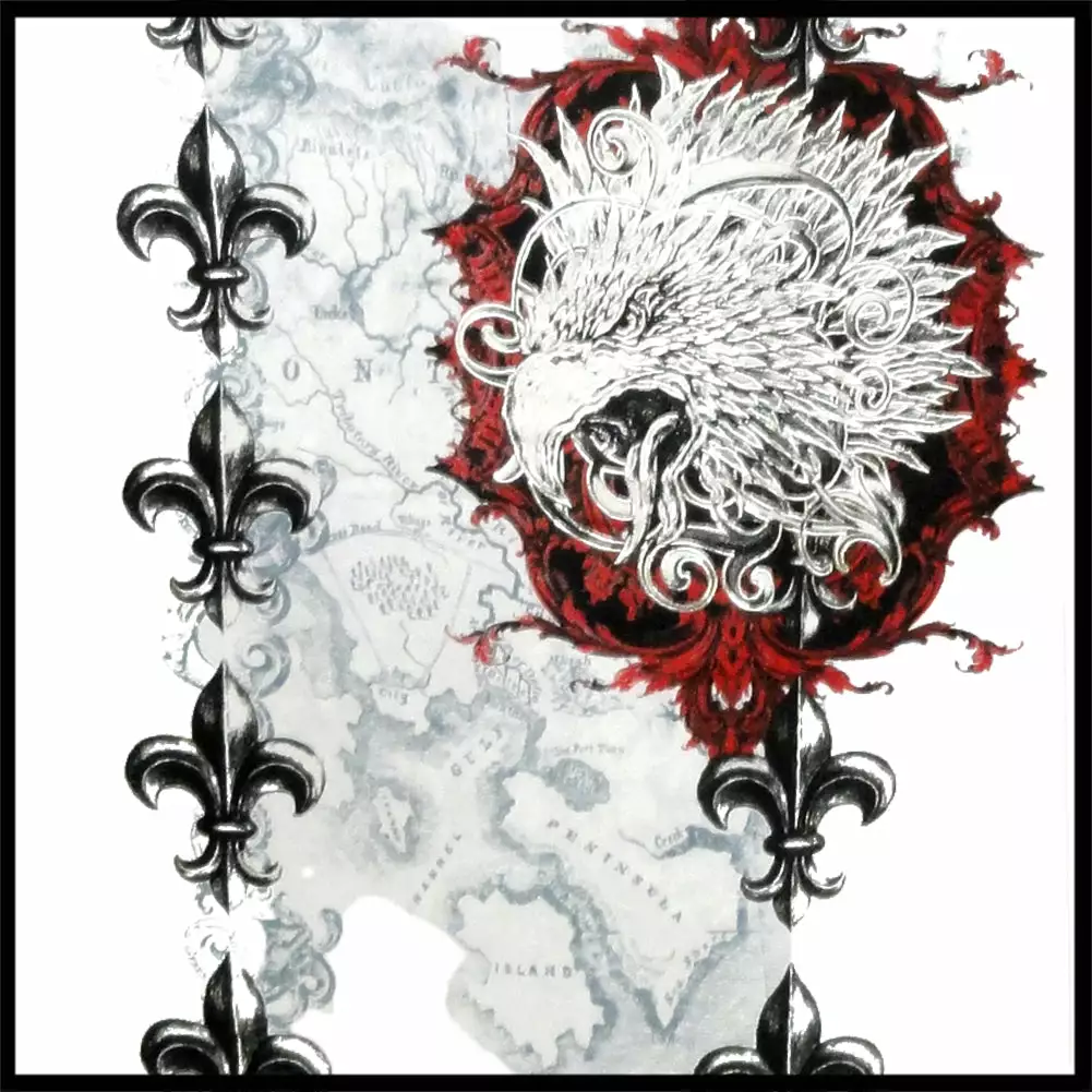 Bewild Konflic White Eagle Of Death Men's T-Shirt (White) 9 Bewild Konflic White Eagle Of Death Men's T-Shirt (White)