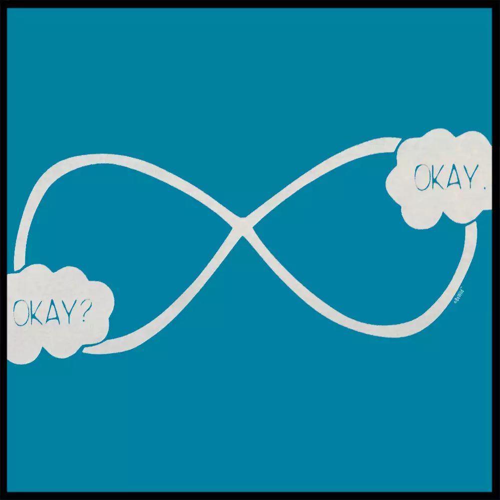 Bewild Famous Quotes And Sayings "Okay? Okay." John Green Quote The Fault In Our Stars Infinity Symbol Kid's T-Shirt 10 Bewild Famous Quotes And Sayings "Okay? Okay." John Green Quote The Fault In Our Stars Infinity Symbol Kid's T-Shirt