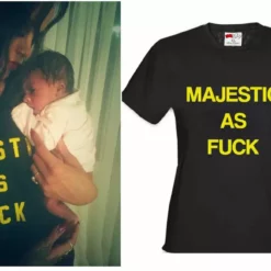 Bewild Majestic As F*ck Rihanna Baby Majesty Girl's T-shirt Cool Funny & Offensive 27 Bewild Majestic As F*ck Rihanna Baby Majesty Girl's T-shirt Cool Funny & Offensive
