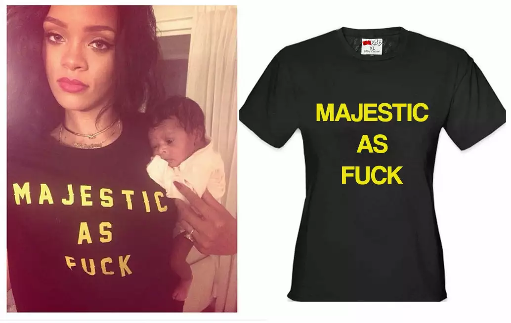 Bewild Majestic As F*ck Rihanna Baby Majesty Girl's T-shirt Cool Funny & Offensive 15 Bewild Majestic As F*ck Rihanna Baby Majesty Girl's T-shirt Cool Funny & Offensive
