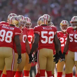 Bewild Sport Inspiration SACK FRANCISCO San Francisco 49ers Football Crewneck Sweatshirt