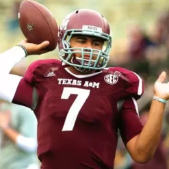 Bewild Sport Inspiration Hill #7 In Texas A&M Colors Girl's T-Shirt