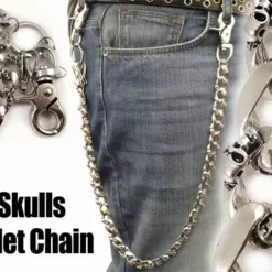 Bewild Wallets & Chains Graveyard Skulls Tough Link Jean And Wallet Chain 25 Bewild Wallets & Chains Graveyard Skulls Tough Link Jean And Wallet Chain